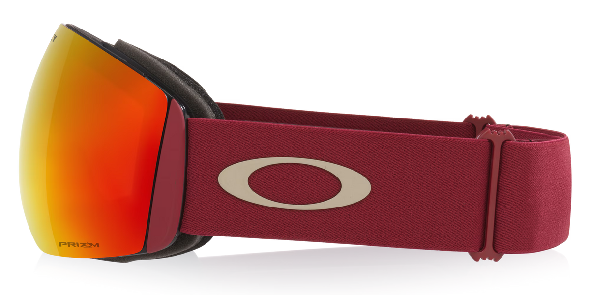 OAKLEY Flight Deck L Iron Red Prizm Snow Torch Iridium