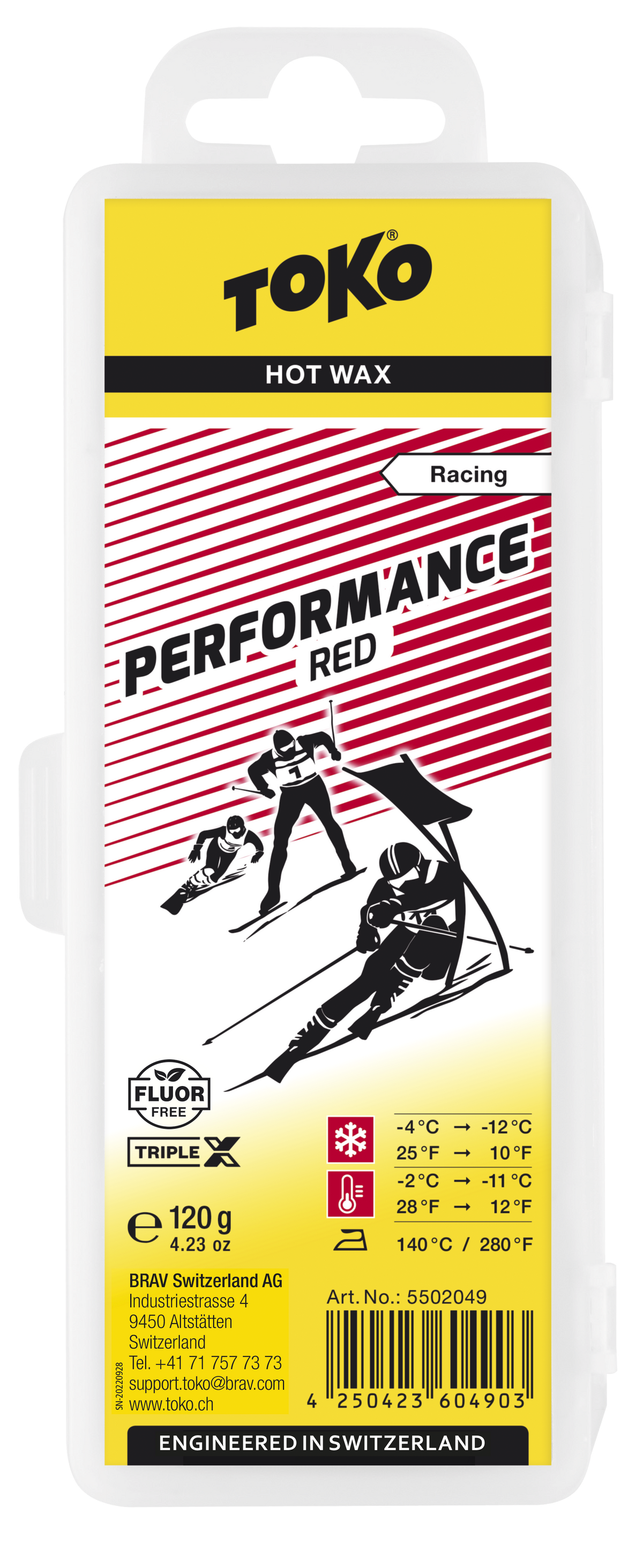 TOKO Performance red 120g