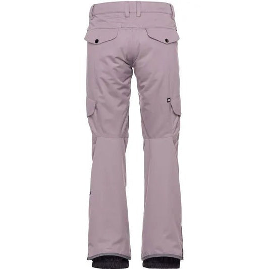 686 Aura Insulated Cargo Pant Dusty Orchid Lines Snow Boutique
