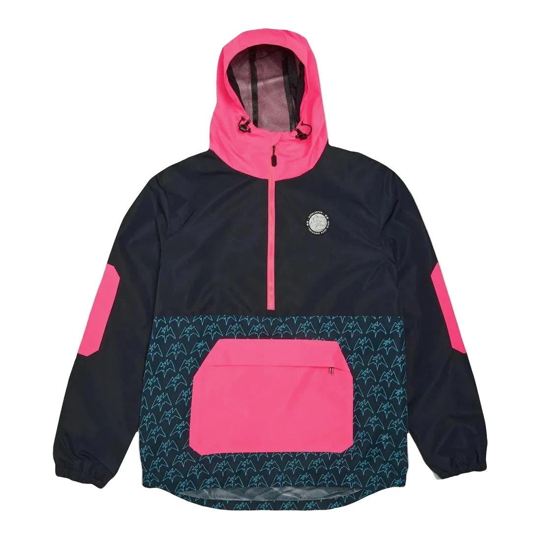 AIRBLASTER Breakwinder Packable Pullover Bluebird Terry Lines Snow Boutique