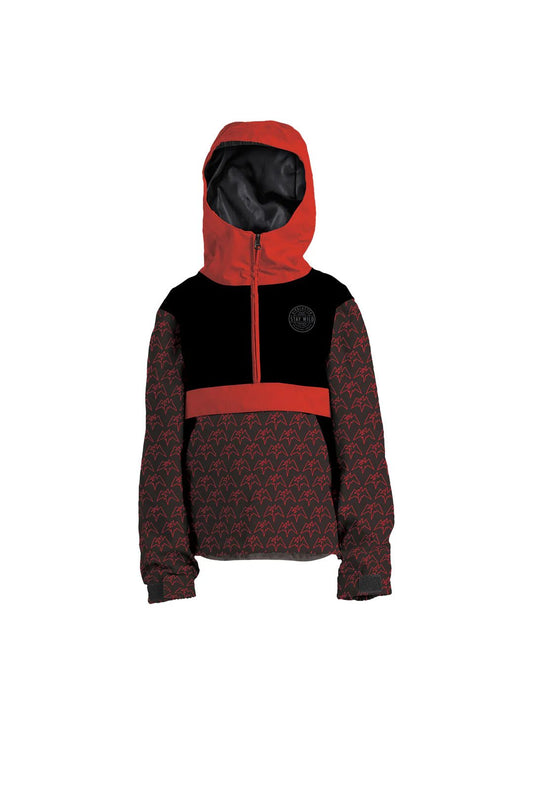 AIRBLASTER Youth Trenchover Crismon Terry Lines Snow Boutique