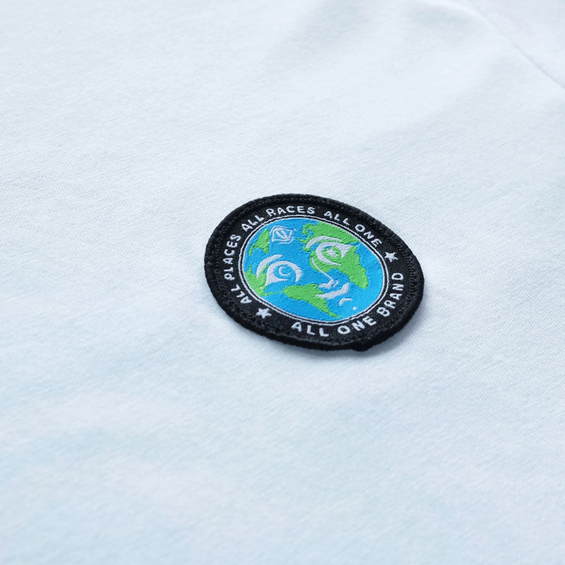 All One Brand All Races T-Shirt White Lines Snow Boutique