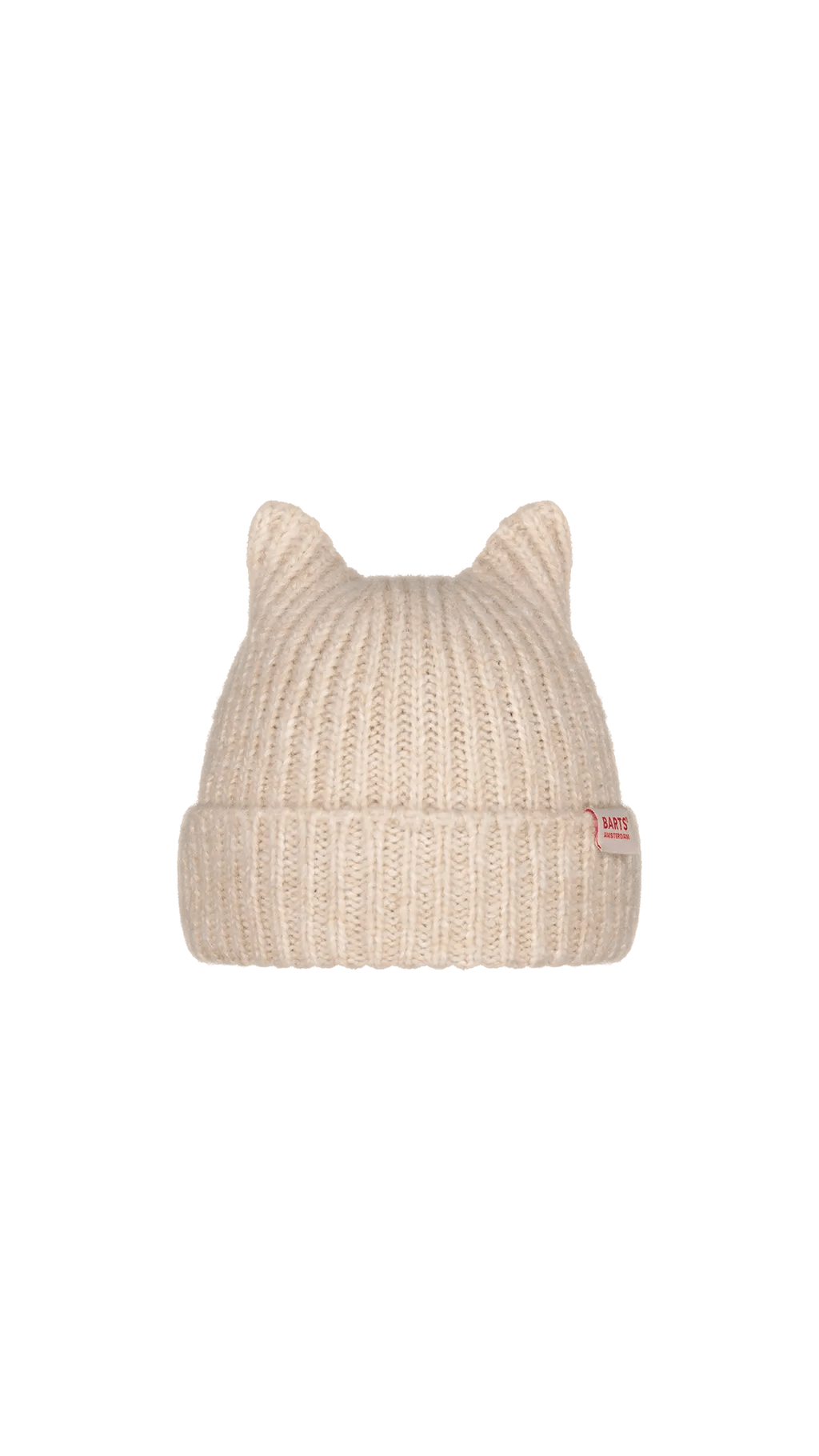 BARTS Akeya Beanie Light Brown Lines Snow Boutique