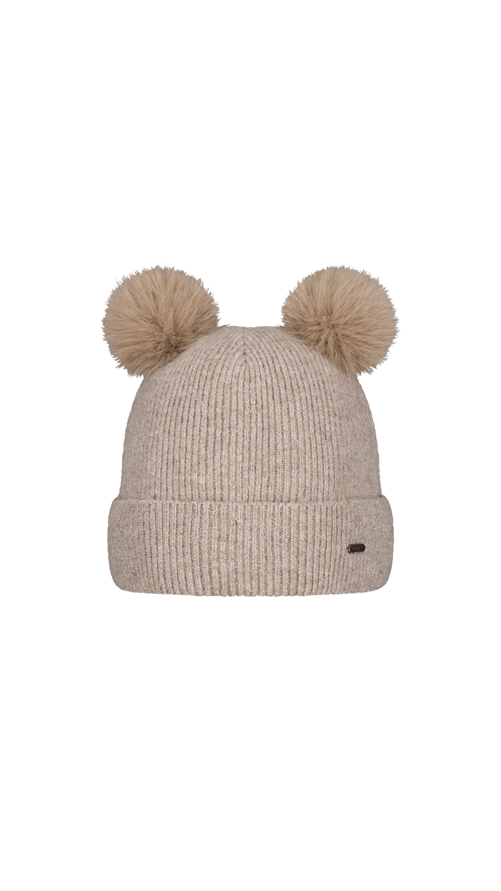 BARTS Ursama Beanie Light Brown Lines Snow Boutique