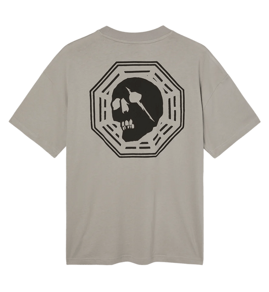 CAPITA Skull Tee Light Gray Lines Snow Boutique