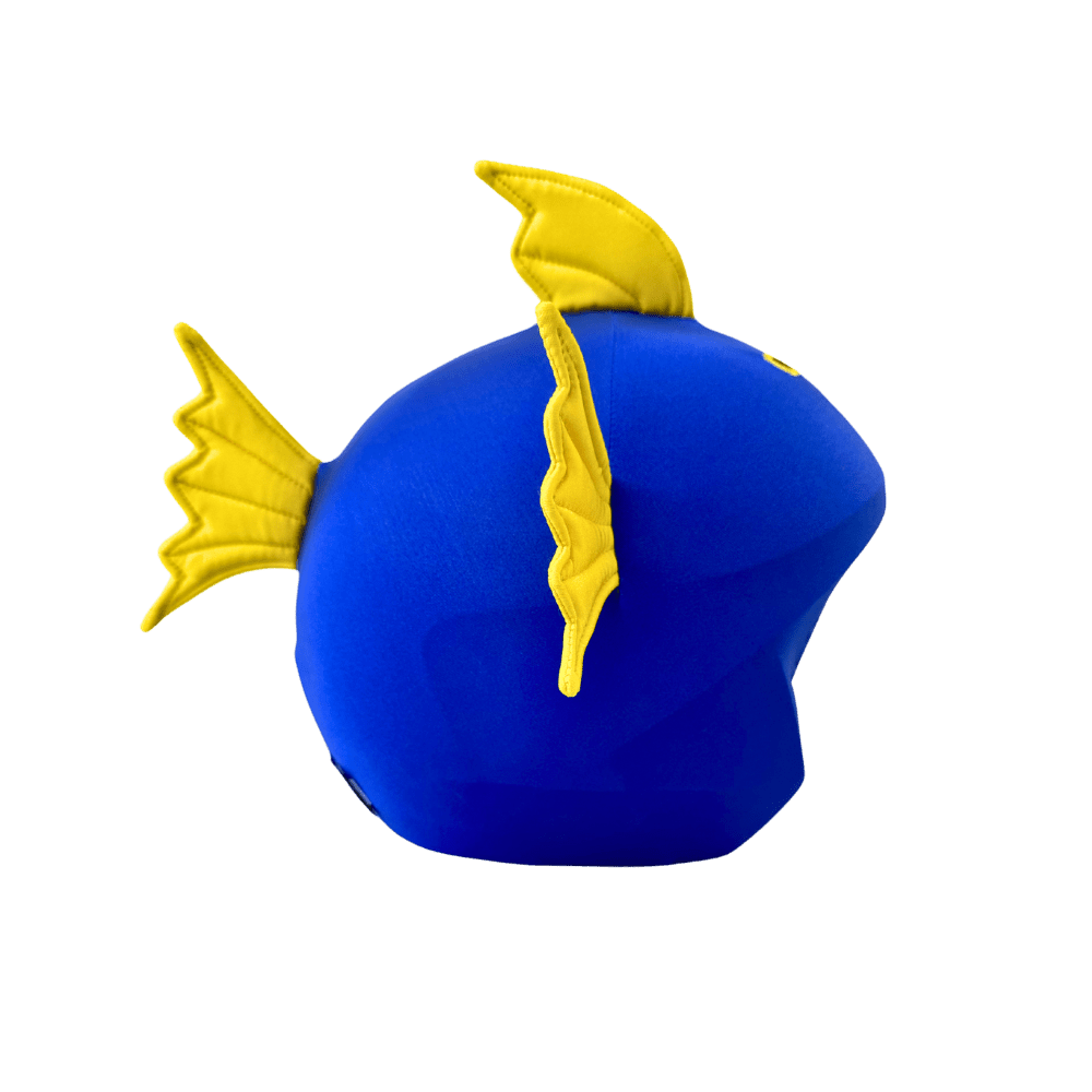 COOLCASC Funda Casco Pez Azul - Lines Snow Boutique