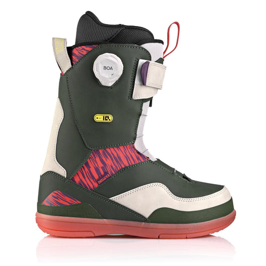 DEELUXE ID Lara Boa Vibrant Green Lines Snow Boutique