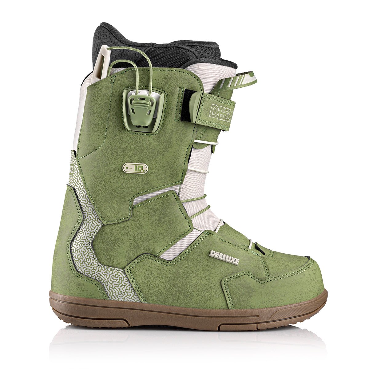 スノーボード DEELUXE TEAM ID LARA GREEN Deeluxe Team ID Lara - Women's Snowboard Boots with Custom Fit and