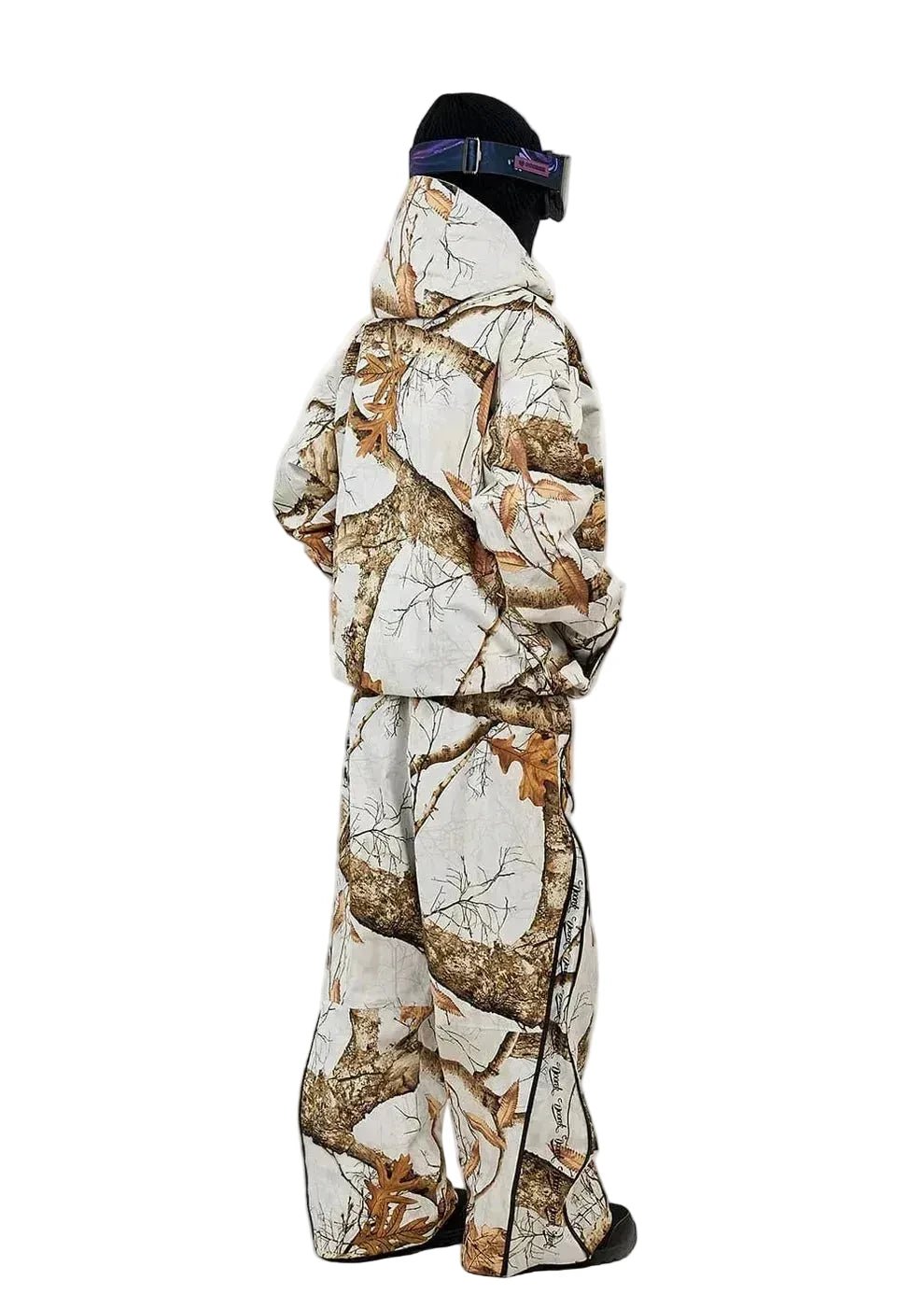DOOREK 3L Baggy Ski Jacket Off - White - Lines Snow Boutique