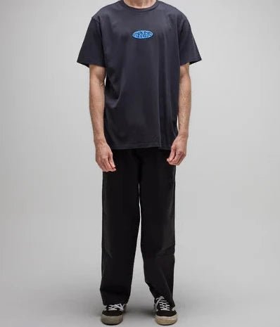 FORMER Slack T-Shirt Washed Black - Lines Snow Boutique
