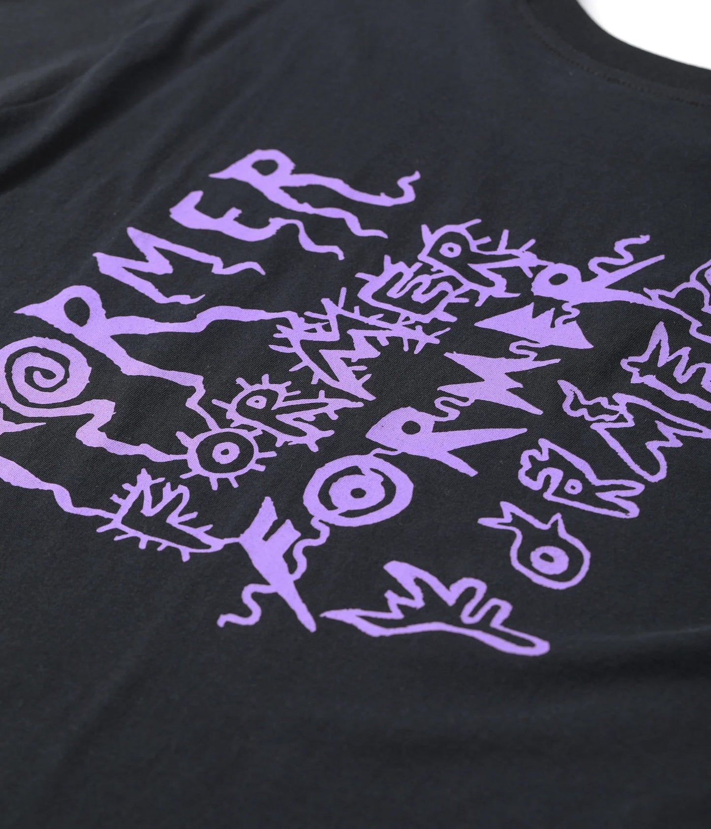 FORMER Voltaic T-Shirt Black Lines Snow Boutique