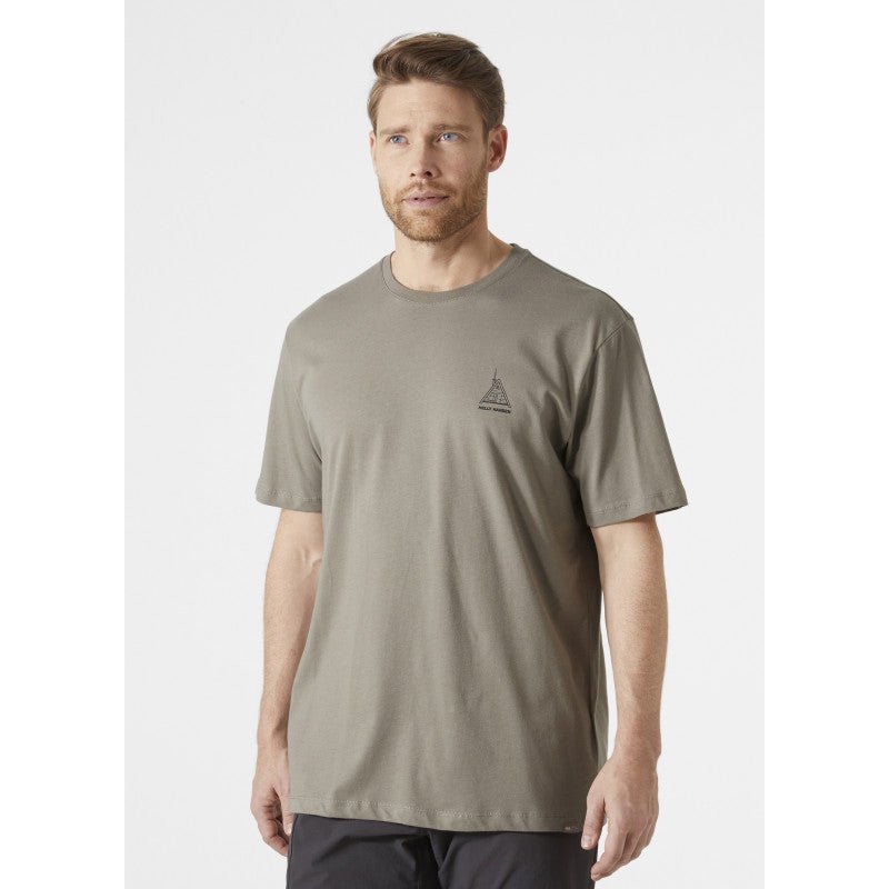 HELLY HANSEN F2F Cotton Tee Terrazzo Granite Lines Snow Boutique