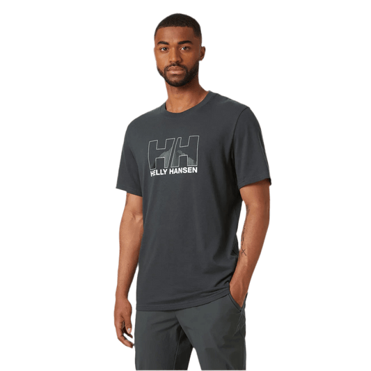 HELLY HANSEN Nord Graphic T-shirt Ebony Lines Snow Boutique