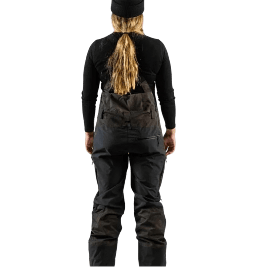 JONES Mountain Surf Bib Pants Herb Green Lines Snow Boutique