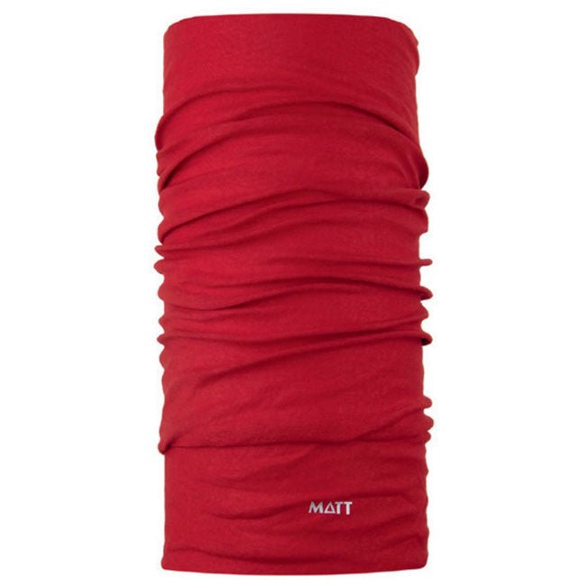 MATT Wool Scarf Red Lines Snow Boutique