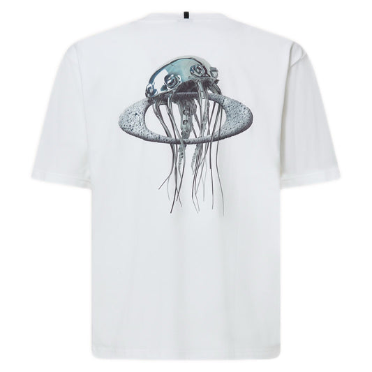 OAKLEY Futurescape Iced Jelly Tee White Lines Snow Boutique