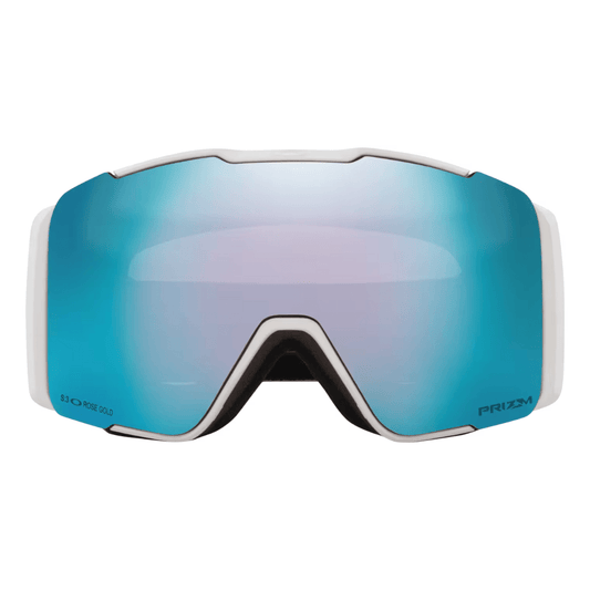 OAKLEY Line Miner Pro L Matte White Prizm Snow Sapphire Iridium Lines Snow Boutique