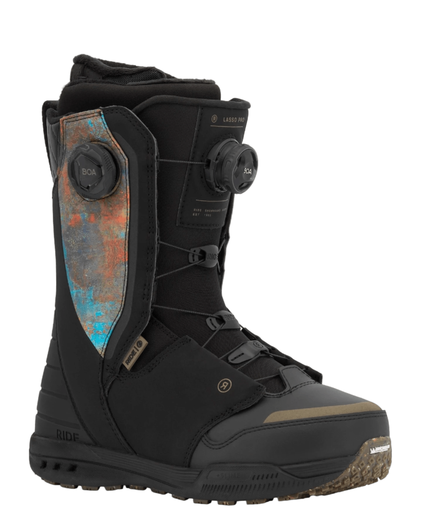 Lasso Pro Rust | Stiff Flex All-Mountain Snowboard Boots – Lines