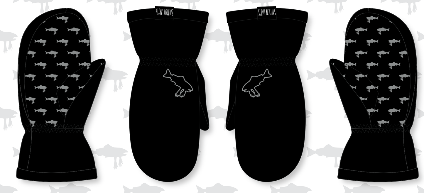 SALMON ARMS Team Mitt Mini Logo Lines Snow Boutique