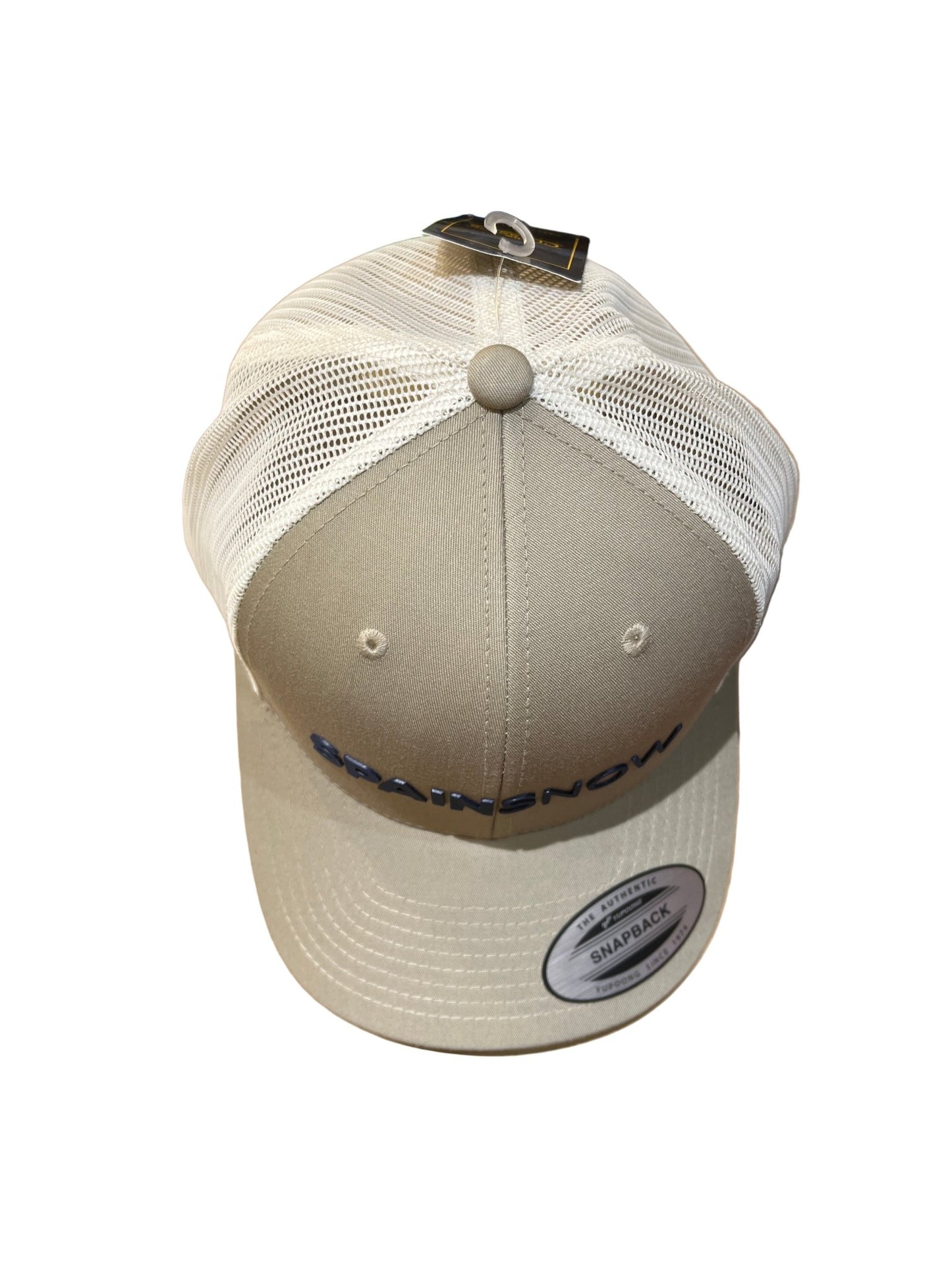 SpainSnow Gorra Beige/Azul Lines Snow Boutique