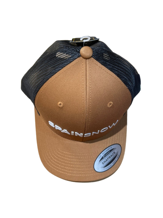 SpainSnow Gorra Marrón/Blanco Lines Snow Boutique