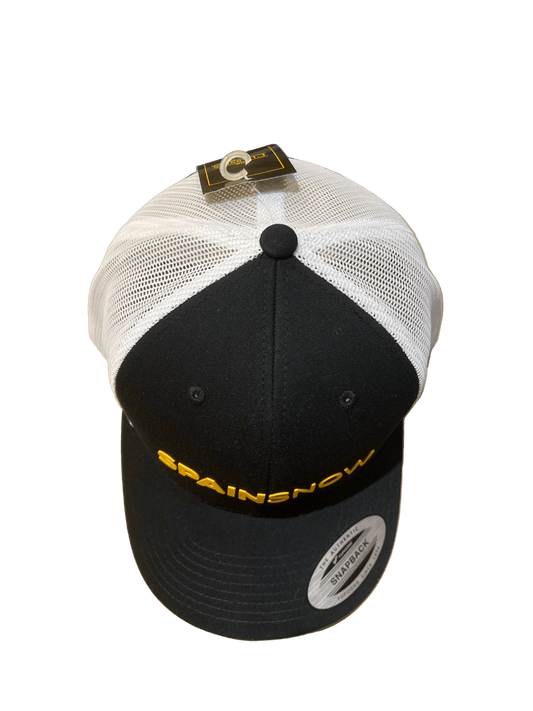 SpainSnow Gorra Negro/Amarillo Lines Snow Boutique