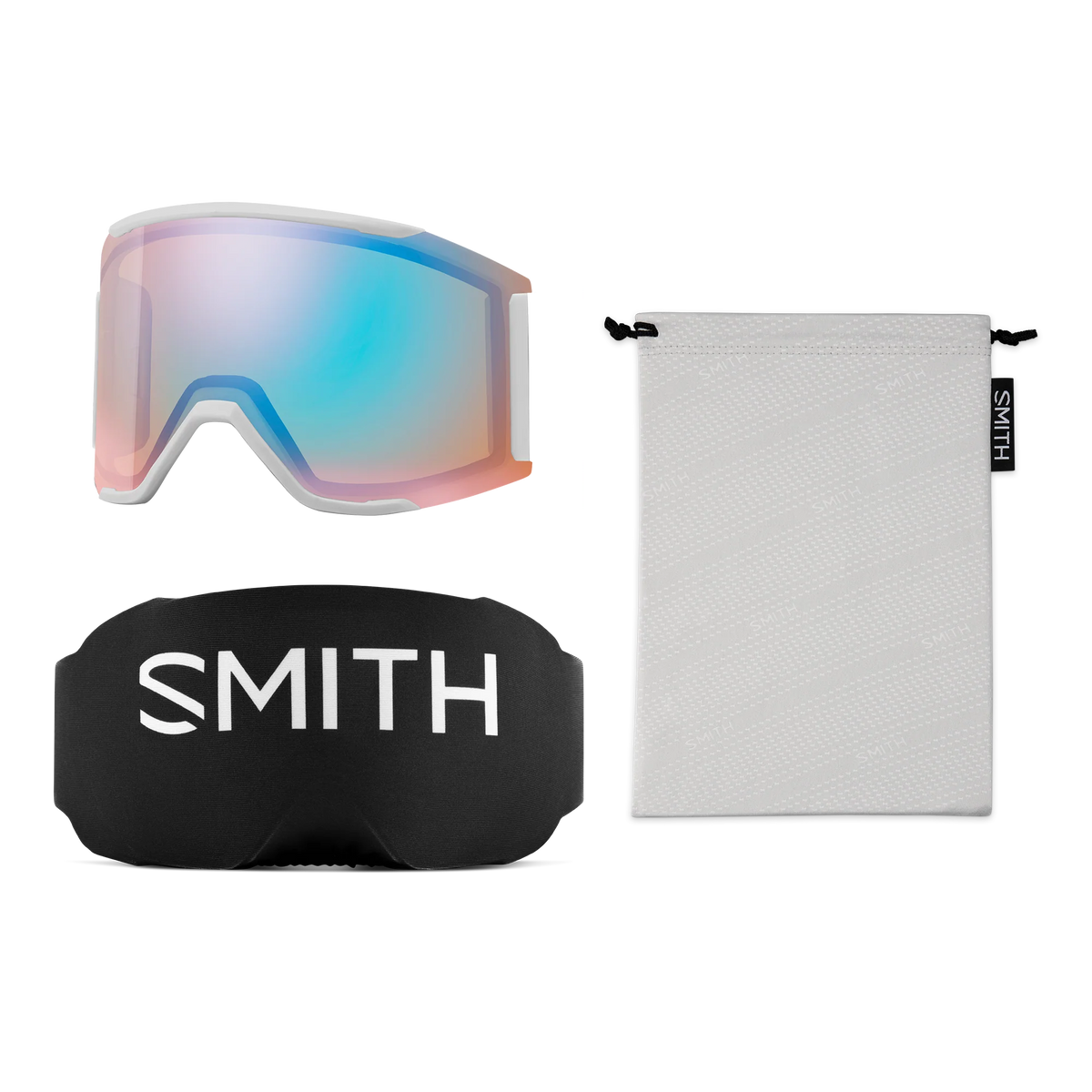 SMITH Squad Mag Mist Chromapop Everyday Blue Mirror/ Storm Blue Sensor Mirror