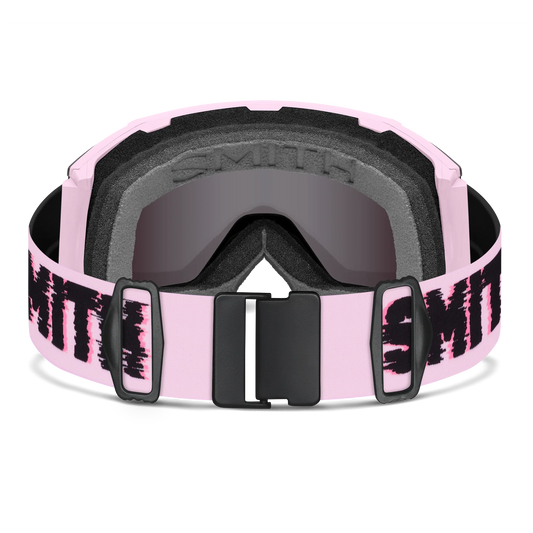 SMITH Squad Mag Pink Frost Flex Glitch Chromapop Sun Black/ Storm Blue Sensor Mirror