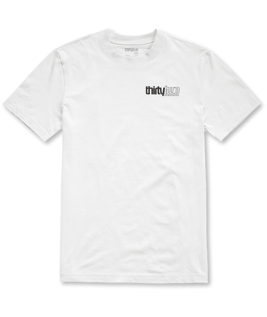 THIRTYTWO 32 Art Tee White - Lines Snow Boutique