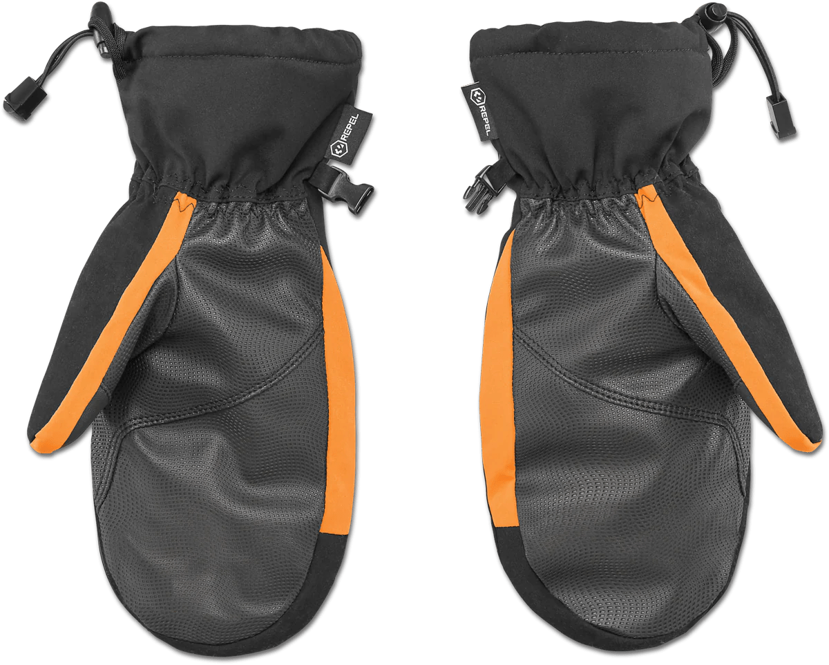 THIRTYTWO Corp Mitt Black/Orange Lines Snow Boutique