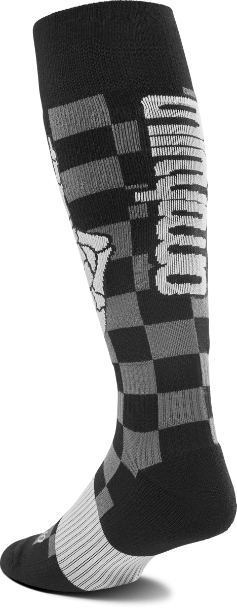 THIRTYTWO Slush Sock Black/White Lines Snow Boutique