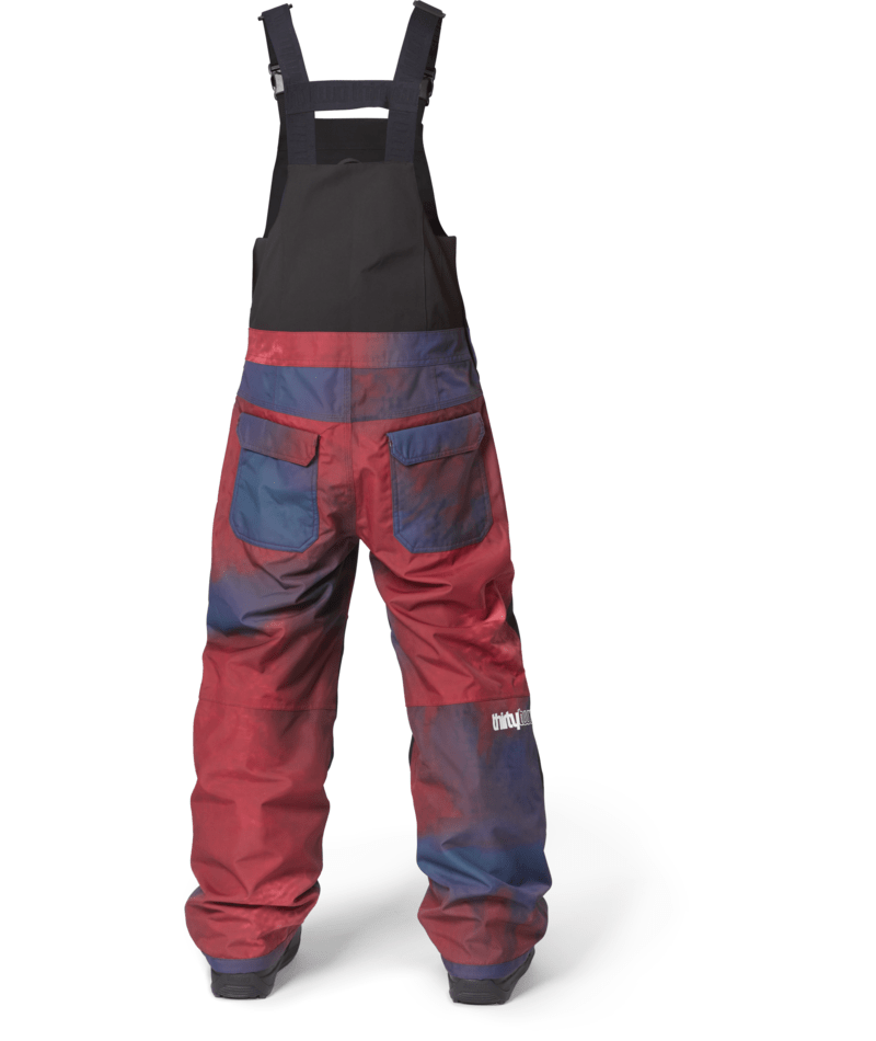 THIRTYTWO Youth Basement Bib Haze Lines Snow Boutique