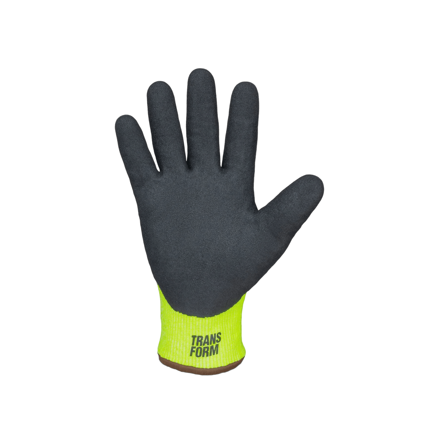 TRANSFORM The Workwear Glove Neon Green Lines Snow Boutique