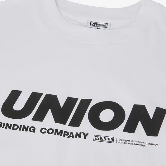 UNION Logo Tee White Lines Snow Boutique
