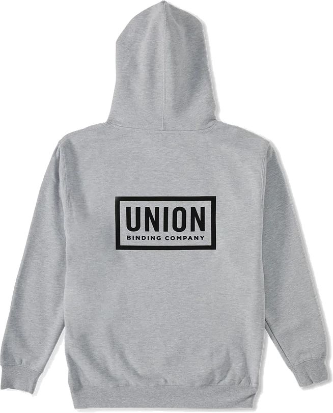 UNION Team Hoodie Heather Grey Lines Snow Boutique