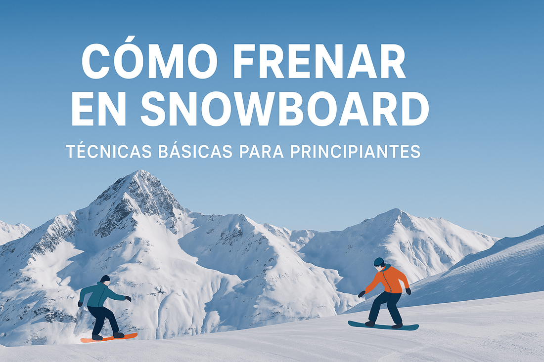 Cómo frenar en snowboard: técnicas, consejos y próximos pasos - Lines Snow Boutique