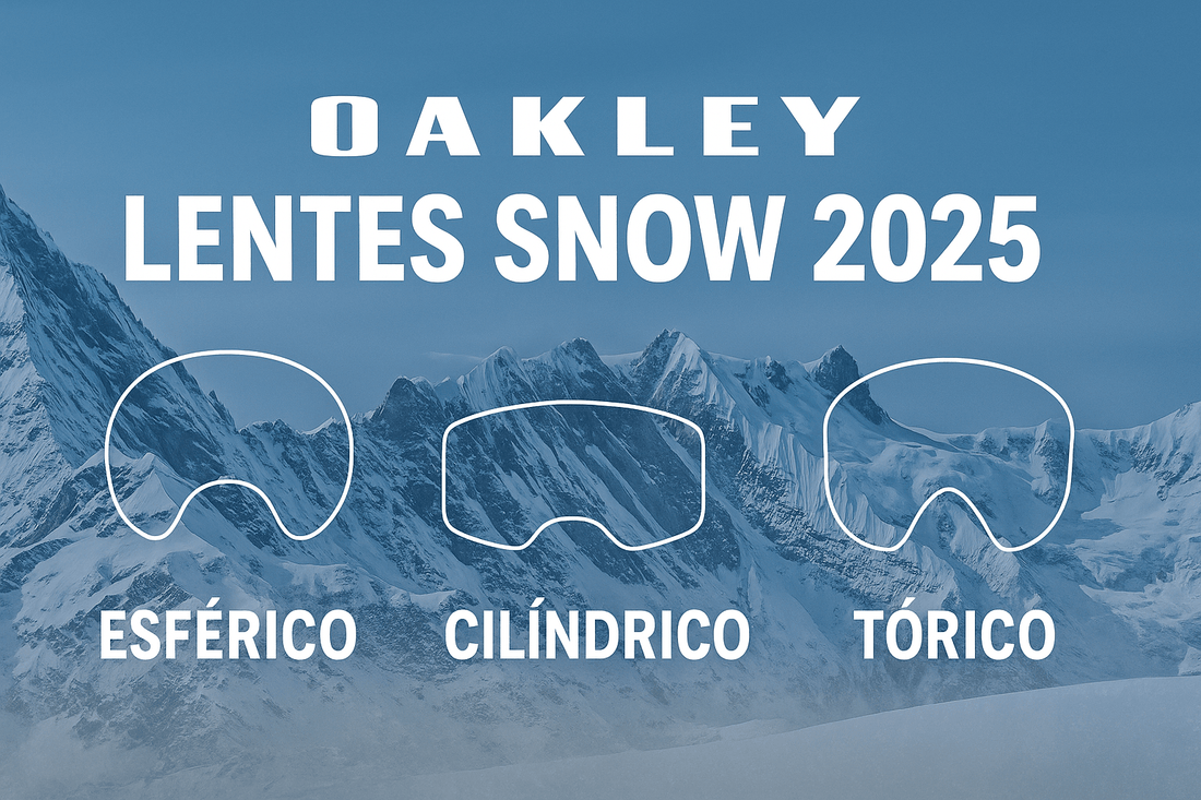Diseños de lentes Oakley para snowboard: curvas y estilos en 2025 - Lines Snow Boutique
