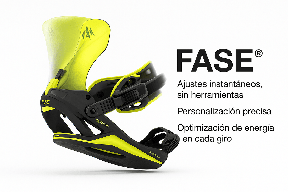 FASE® – La innovación que redefine el ajuste de tus fijaciones de snowboard - Lines Snow Boutique