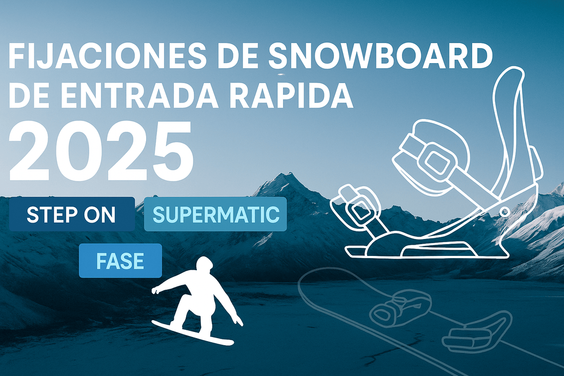 Fijaciones de snowboard con entrada rápida: guía completa 2025 - Lines Snow Boutique