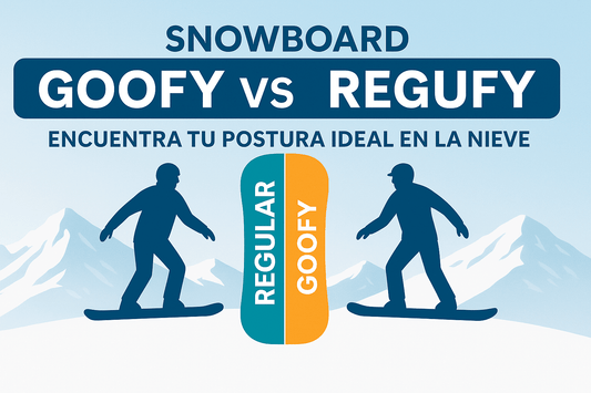Goofy vs Regular en Snowboard: ¿Cuál es tu postura ideal en la nieve? - Lines Snow Boutique