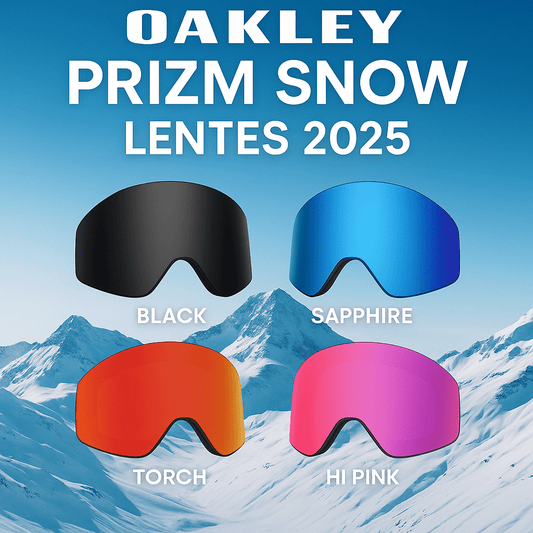 Tipos de lentes Oakley Prizm Snow: guía completa 2025 - Lines Snow Boutique