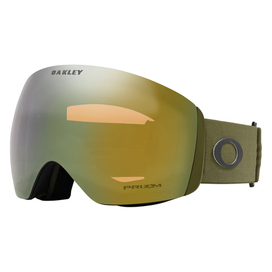 OAKLEY Flight Deck L Dark Brush Prizm Sage Gold Iridium Lines Snow Boutique