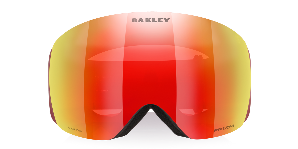 OAKLEY Flight Deck L Iron Red Prizm Snow Torch Iridium