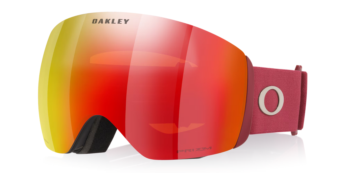 OAKLEY Flight Deck L Iron Red Prizm Snow Torch Iridium