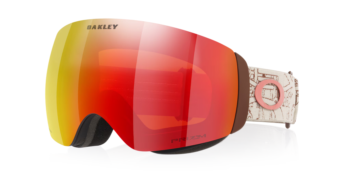 OAKLEY Flight Deck M Mohagany Prizm Snow Torch Iridium