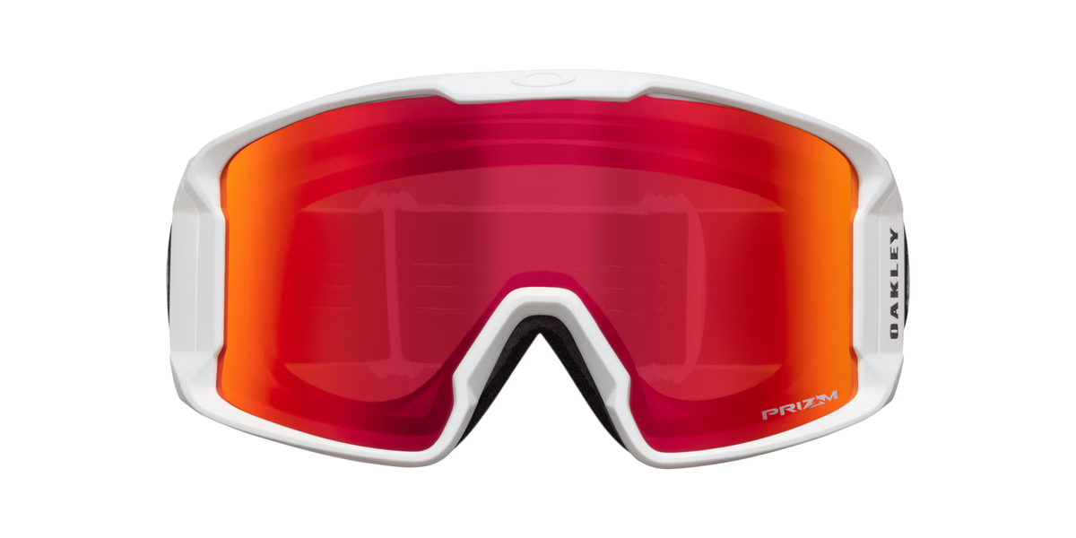 OAKLEY Line Miner L Matte White Prizm Snow Torch Iridium