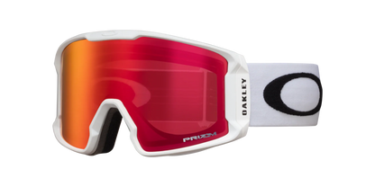 OAKLEY Line Miner L Matte White Prizm Snow Torch Iridium
