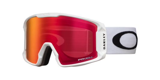 OAKLEY Line Miner L Matte White Prizm Snow Torch Iridium