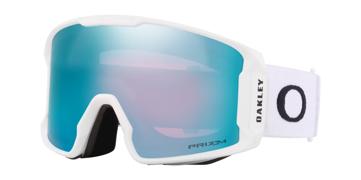 OAKLEY Line Miner L Matte White Prizm Snow Sapphire Iridium