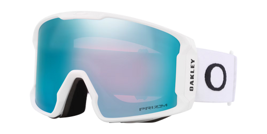 OAKLEY Line Miner L Matte White Prizm Snow Sapphire Iridium